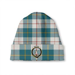 ScotsTee Shop Scottish MacRae of Conchra Ancient Clan Crest Tartan Plaid Knit Beanie