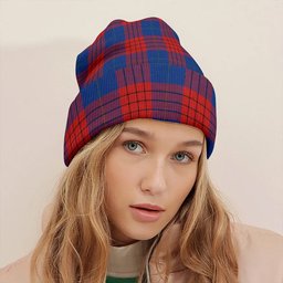 ScotsTee Shop Scottish Robinson Dress (Robins Dress) Modern Clan Crest Tartan Plaid Knit Beanie