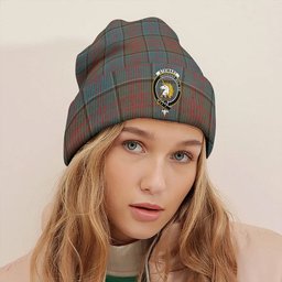 ScotsTee Shop Scottish Stewart of Appin Hunting Weathered Clan Crest Tartan Plaid Knit Beanie
