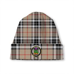 ScotsTee Shop Scottish Thomson Camel (MacThomas Thompson Camel) Modern Clan Crest Tartan Plaid Knit Beanie
