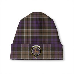 ScotsTee Shop Scottish Scott (Sir Walter) Weathered Clan Crest Tartan Plaid Knit Beanie