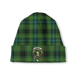 ScotsTee Shop Scottish Stewart Hunting Ancient Clan Crest Tartan Plaid Knit Beanie