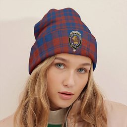 ScotsTee Shop Scottish MacGregor of Glengyle (Gregor of Deeside) Modern Clan Crest Tartan Plaid Knit Beanie