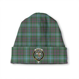 ScotsTee Shop Scottish Ralston US Modern Clan Crest Tartan Plaid Knit Beanie