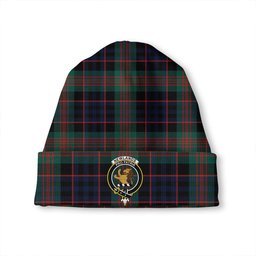 ScotsTee Shop Scottish Newlands (Walker Newlands) Modern Clan Crest Tartan Plaid Knit Beanie
