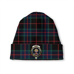 ScotsTee Shop Scottish Nairn Modern Clan Crest Tartan Plaid Knit Beanie