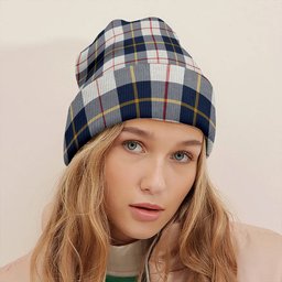ScotsTee Shop Scottish MacRae of Conchra Modern Clan Crest Tartan Plaid Knit Beanie