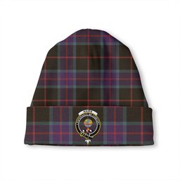 ScotsTee Shop Scottish Nairn Weathered Clan Crest Tartan Plaid Knit Beanie