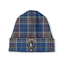 ScotsTee Shop Scottish Thompson Variant (Thomson Variant) Modern Clan Crest Tartan Plaid Knit Beanie