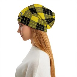 ScotsTee Shop Scottish MacLeod of Lewis Modern Clan Crest Tartan Plaid Knit Beanie