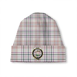 ScotsTee Shop Scottish Shaw Women's Dress Weathered Clan Crest Tartan Plaid Knit Beanie