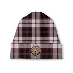 ScotsTee Shop Scottish MacPherson of Pitmain Modern Clan Crest Tartan Plaid Knit Beanie
