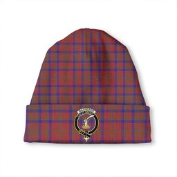 ScotsTee Shop Scottish Matheson Weathered Clan Crest Tartan Plaid Knit Beanie