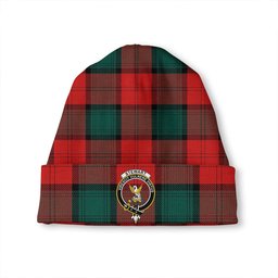 ScotsTee Shop Scottish Stewart of Atholl Modern Clan Crest Tartan Plaid Knit Beanie
