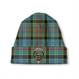 ScotsTee Shop Scottish Walkinshaw Clan Crest Tartan Plaid Knit Beanie