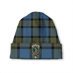 ScotsTee Shop Scottish MacLaren of Broich Ancient Clan Crest Tartan Plaid Knit Beanie