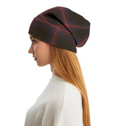 ScotsTee Shop Scottish Braveheart Warrior (Wate 2) Weathered Tartan Plaid Knit Beanie