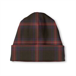 ScotsTee Shop Scottish Braveheart Warrior (Watson 2) Weathered Tartan Plaid Knit Beanie