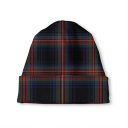 ScotsTee Shop Scottish Braveheart Warrior (Watt 2) Modern Tartan Plaid Knit Beanie
