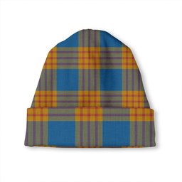 ScotsTee Shop Scottish Carlisle Ancient (Carlill Ancient) Tartan Plaid Knit Beanie