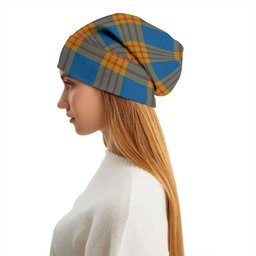 ScotsTee Shop Scottish Carlisle Ancient (Carlill Ancient) Tartan Plaid Knit Beanie