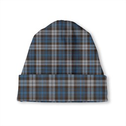 ScotsTee Shop Scottish Campbell of Inveraray Modern Tartan Plaid Knit Beanie