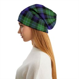 ScotsTee Shop Scottish Cheape of Torosay Modern Tartan Plaid Knit Beanie