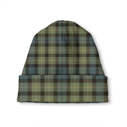 ScotsTee Shop Scottish Campbell of Breadalbane 1819 Weathered Tartan Plaid Knit Beanie