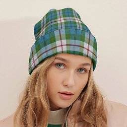 ScotsTee Shop Scottish Coulter Dress Modern Tartan Plaid Knit Beanie