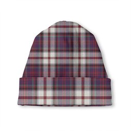 ScotsTee Shop Scottish Cooper Dress 2 Weathered Tartan Plaid Knit Beanie