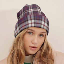 ScotsTee Shop Scottish Cooper Dress 2 Weathered Tartan Plaid Knit Beanie