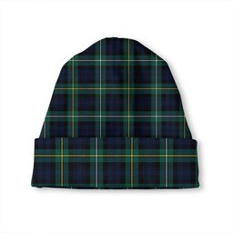 ScotsTee Shop Scottish Campbell of Argyll Modern Tartan Plaid Knit Beanie