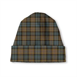ScotsTee Shop Scottish Campbell of Breadalbane Weathered Tartan Plaid Knit Beanie