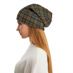 ScotsTee Shop Scottish Campbell of Breadalbane Weathered Tartan Plaid Knit Beanie