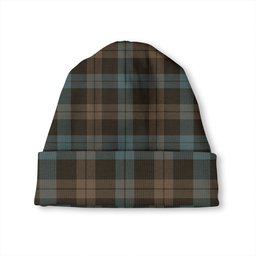 ScotsTee Shop Scottish Campbell of Lochawe Weathered Tartan Plaid Knit Beanie
