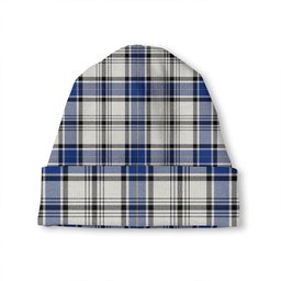 ScotsTee Shop Scottish Hannay (Haney) (Hanna of Sorbie) Modern Tartan Plaid Knit Beanie