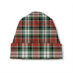 ScotsTee Shop Scottish Graham Red Dress Ancient Tartan Plaid Knit Beanie