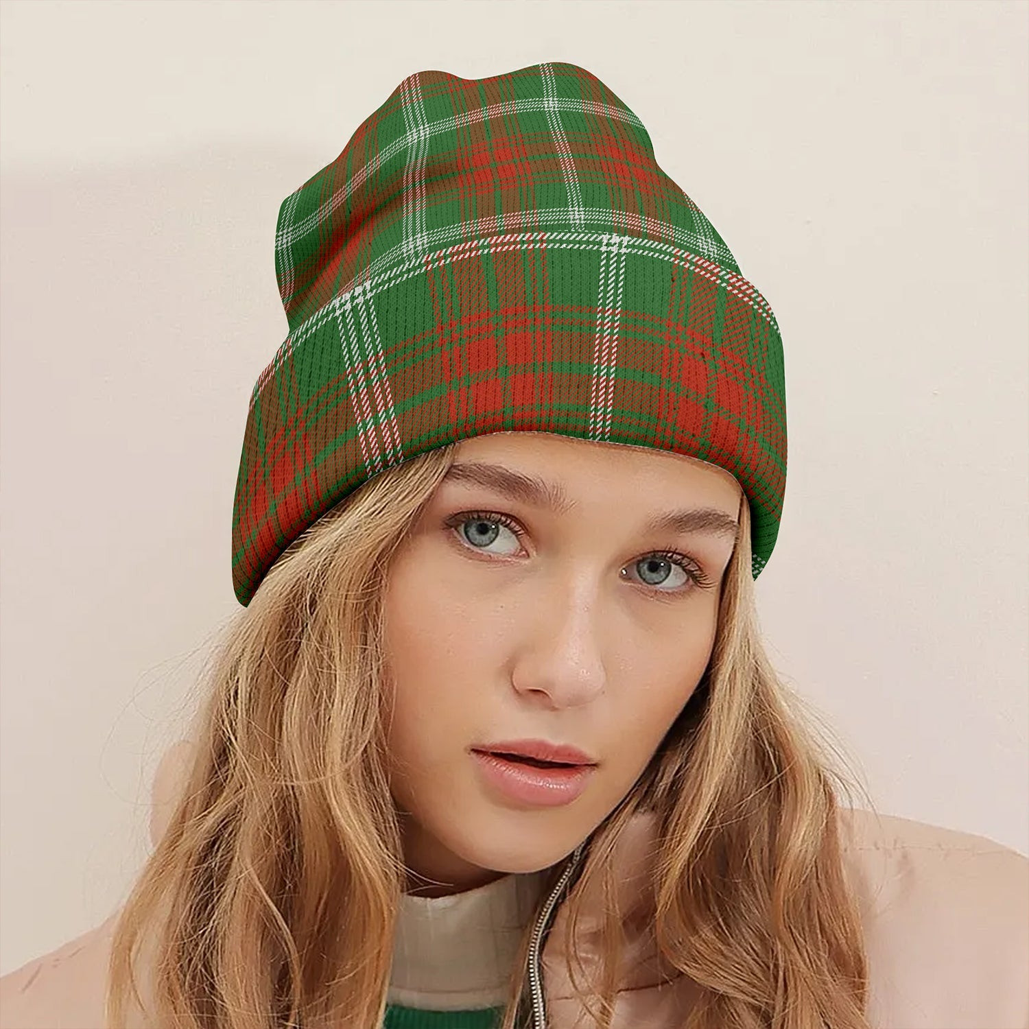 ScotsTee Shop Scottish Duke of Rothesay Hunting Ancient Tartan Plaid Knit Beanie