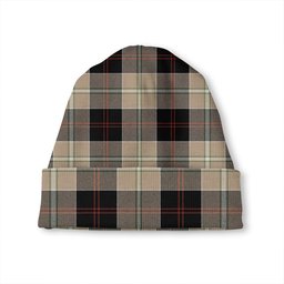 ScotsTee Shop Scottish Dunlop Hunting Ancient Tartan Plaid Knit Beanie
