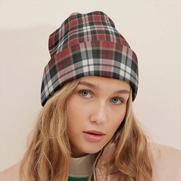 ScotsTee Shop Scottish Graham Red Dress Weathered Tartan Plaid Knit Beanie