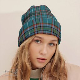 ScotsTee Shop Scottish Gammell Dress Ancient Tartan Plaid Knit Beanie