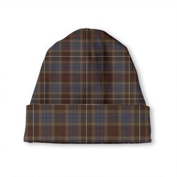 ScotsTee Shop Scottish Fraser Hunting  2 Modern Tartan Plaid Knit Beanie