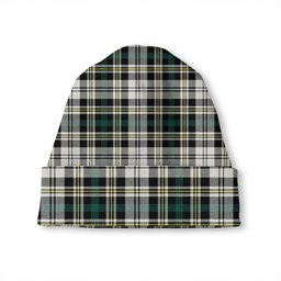 ScotsTee Shop Scottish Dalgliesh Dress Modern Tartan Plaid Knit Beanie