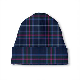 ScotsTee Shop Scottish Fitzgerald Hunting Modern Tartan Plaid Knit Beanie