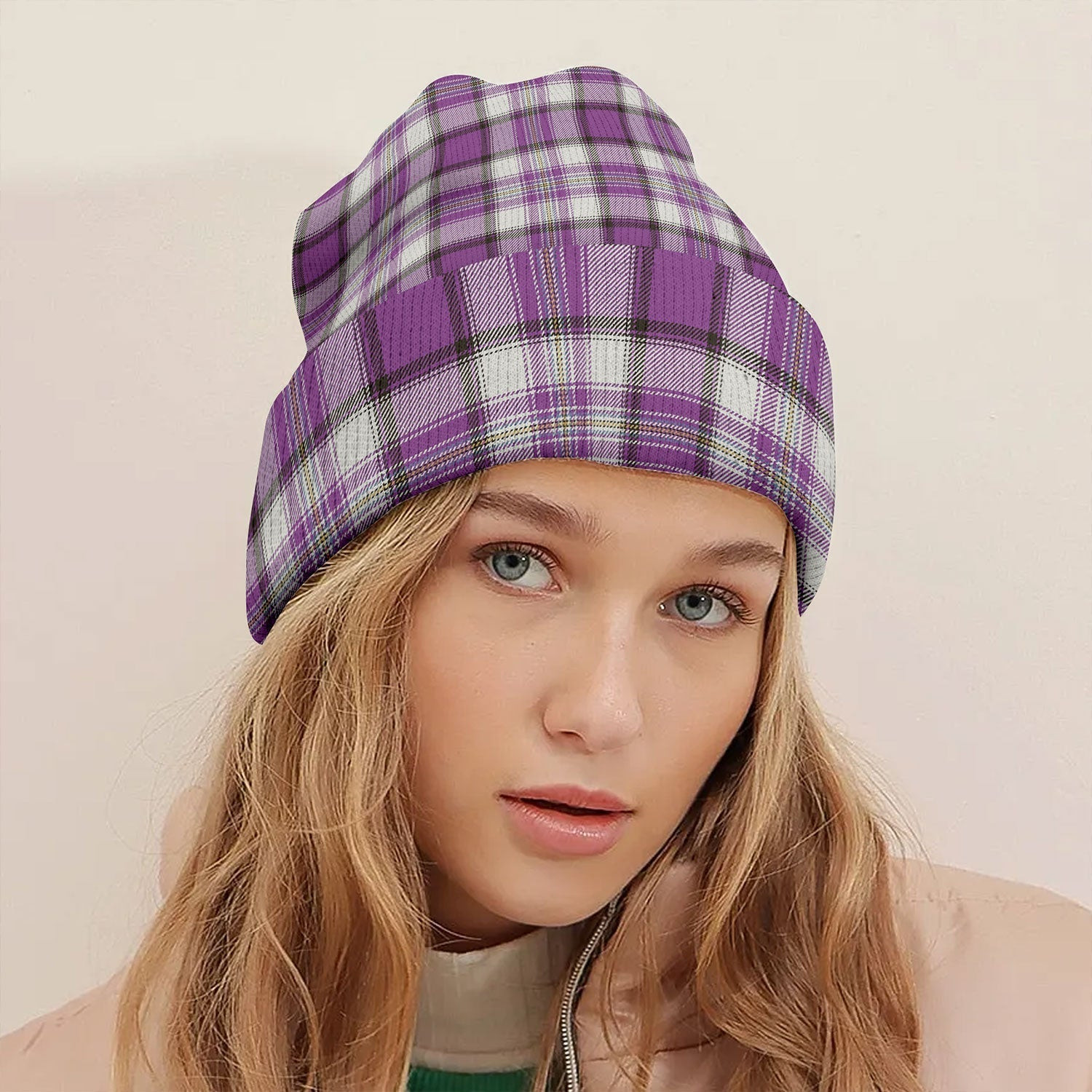 ScotsTee Shop Scottish Craig Paisley (Craigie Paisley) Weathered Tartan Plaid Knit Beanie