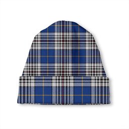 ScotsTee Shop Scottish Hanna of Stirlingshire Ancient Tartan Plaid Knit Beanie