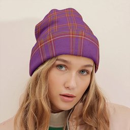 ScotsTee Shop Scottish Duke of York Ancient Tartan Plaid Knit Beanie