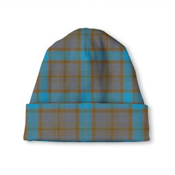 ScotsTee Shop Scottish Hanna of Leith Modern Tartan Plaid Knit Beanie