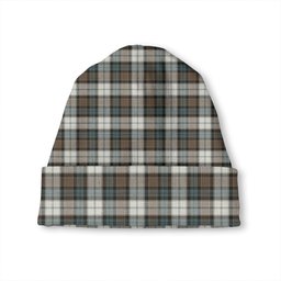ScotsTee Shop Scottish Graham Dress Weathered Tartan Plaid Knit Beanie