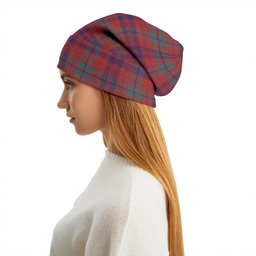 ScotsTee Shop Scottish Fraser (Wilson 1820) Weathered Tartan Plaid Knit Beanie